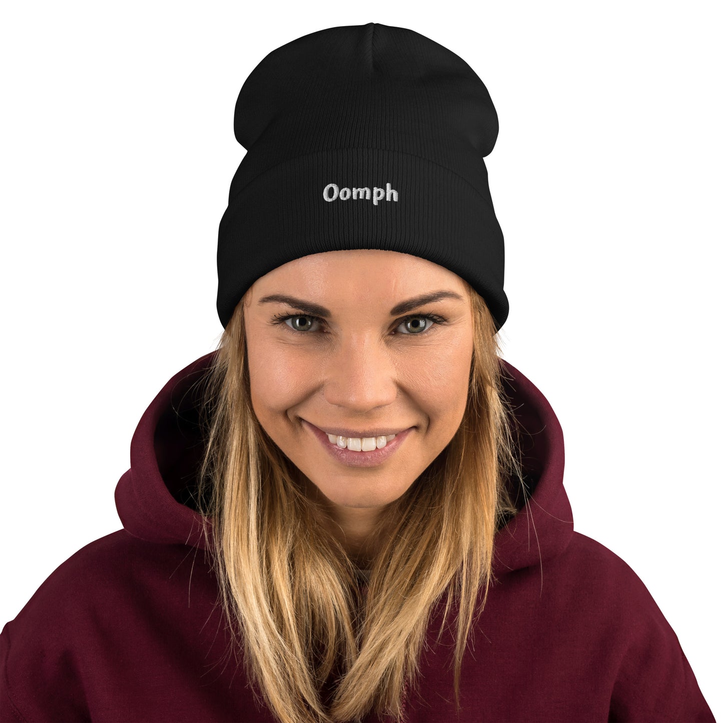 Oomph Embroidered Beanie