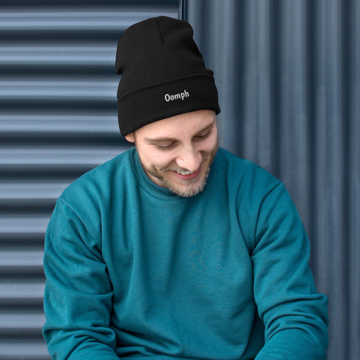 Oomph Embroidered Beanie