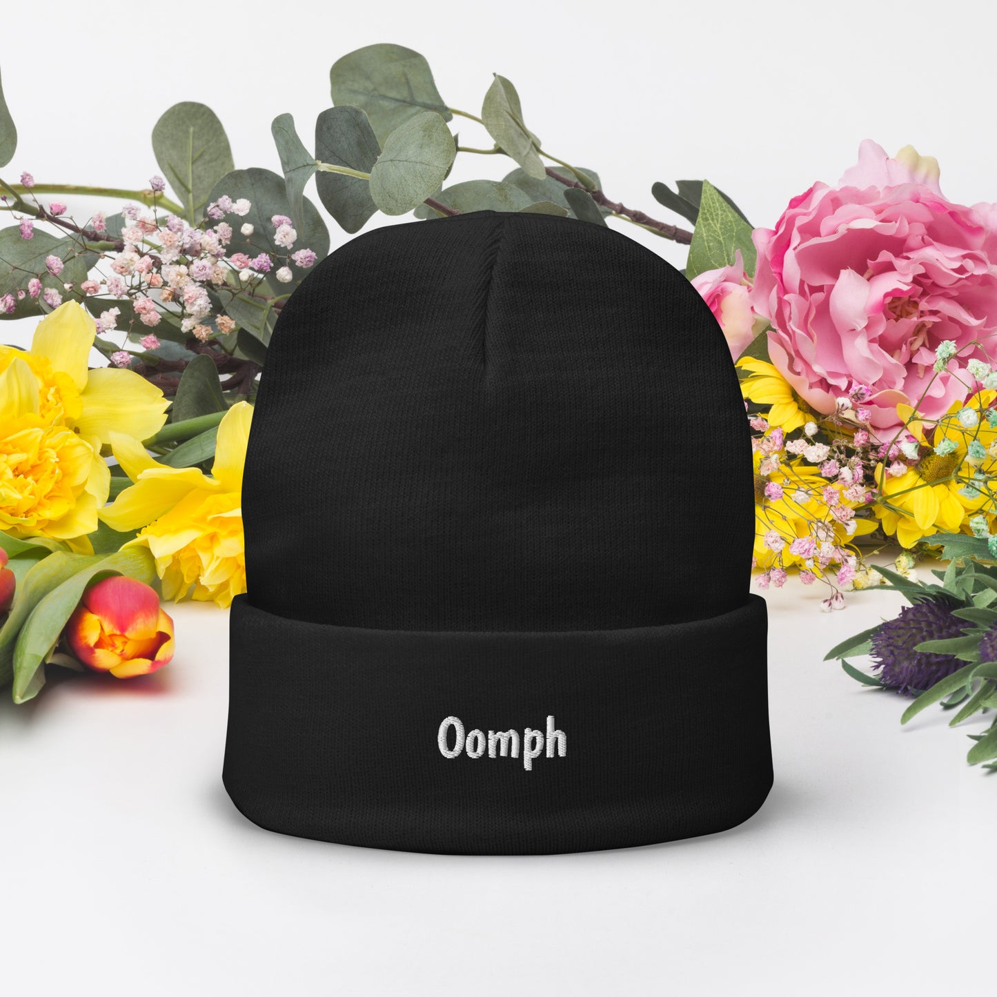Oomph Embroidered Beanie