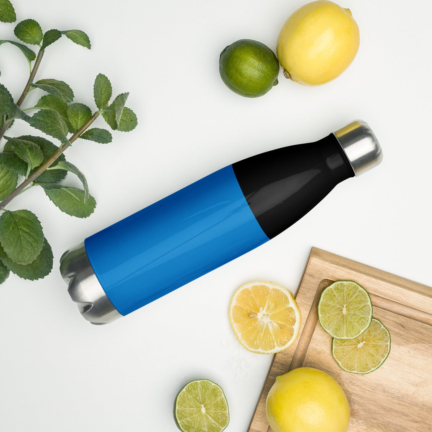 Stainless steel Oomph Runners water bottle
