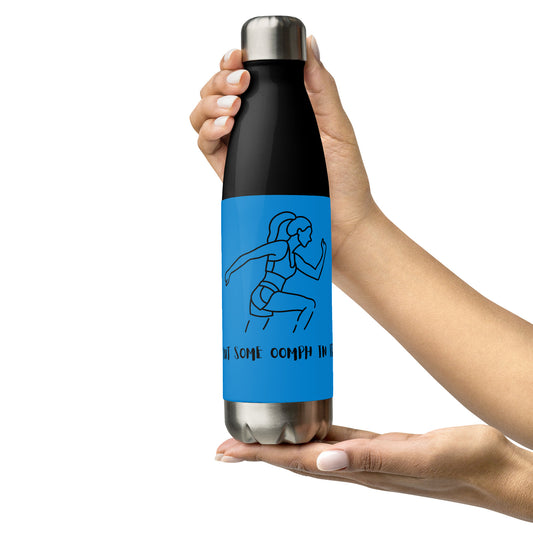 Stainless steel Oomph Runners water bottle